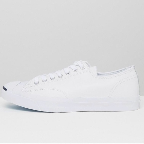 jack purcell tumbled leather